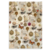 Cabinet of Curiosities A5 Mixed 8pk Rice Paper