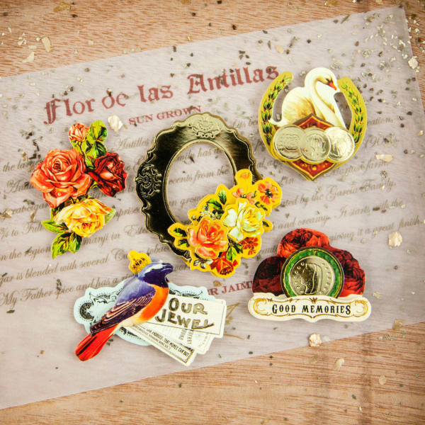 Cigar Box Secrets 3D Stickers