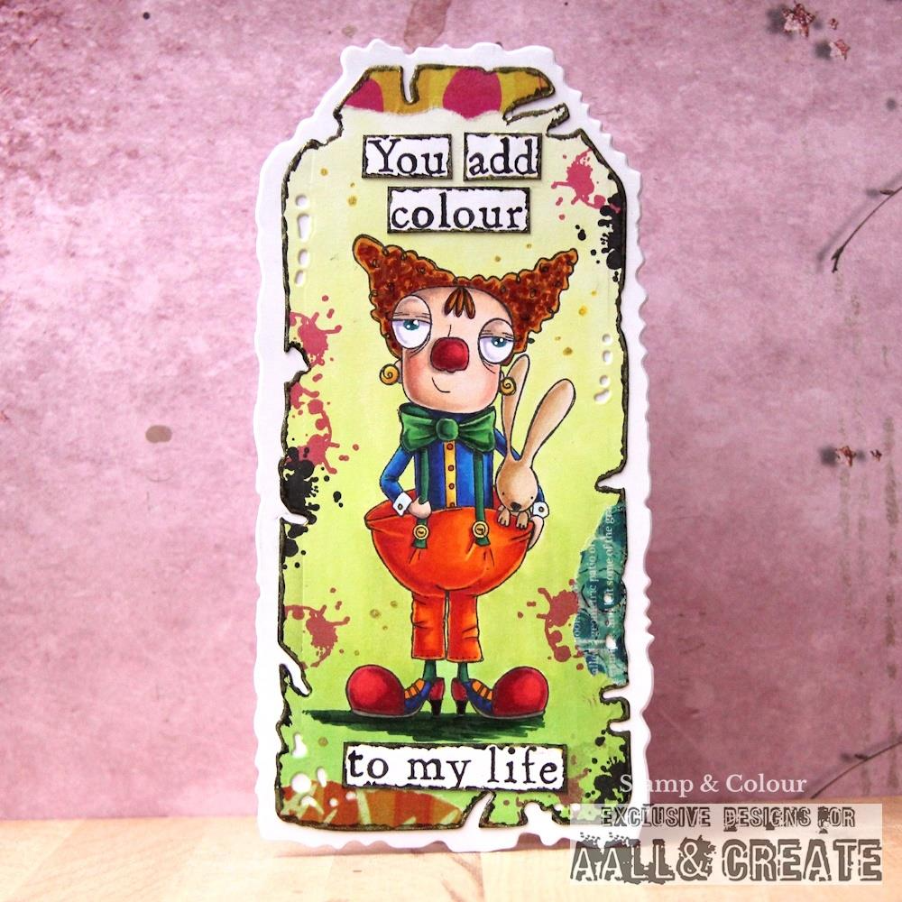 Clown Dee A7 Stamp Set No. 1207 {clearance}