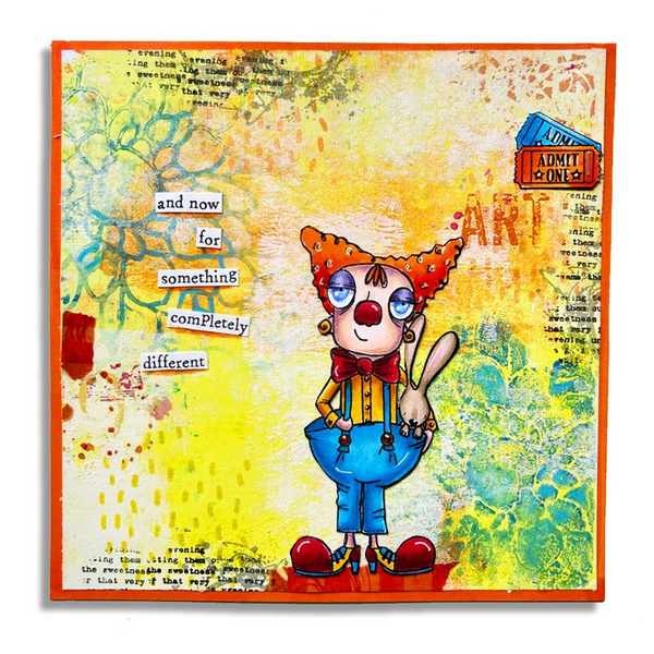 Clown Dee A7 Stamp Set No. 1207 {clearance}