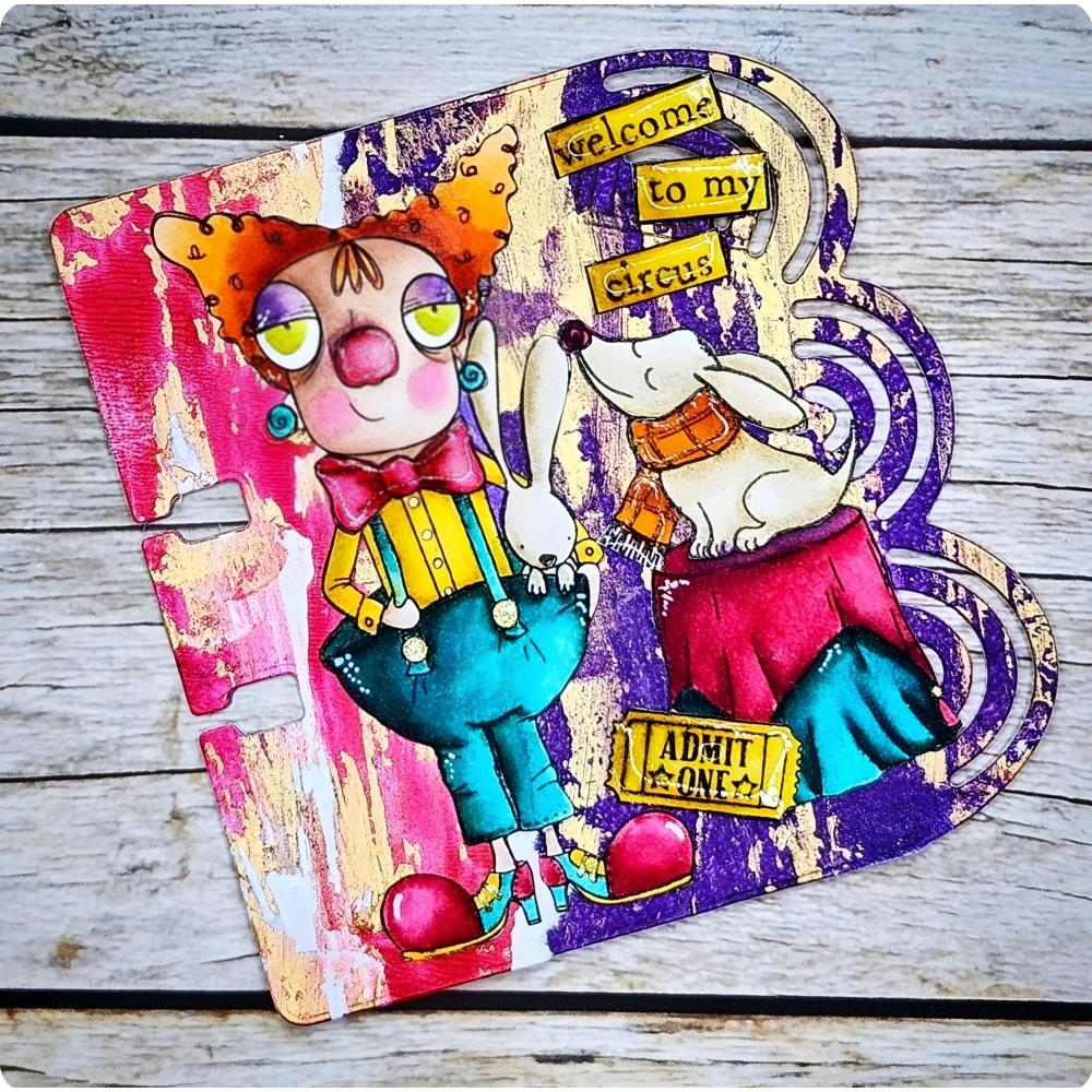 Clown Dee A7 Stamp Set No. 1207 {clearance}