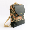 Corbin Riveter Camo Canvas + Leather Convertible Backpack {clearance}