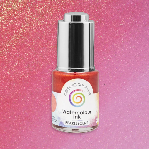 Pearlescent Watercolour Ink