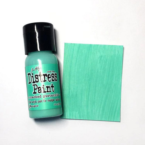 Cracked Pistachio Distress Paint