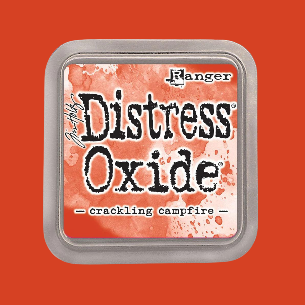 #18 Crackling Campfire Distress Oxide Pad
