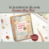 Accordion Hinge Book Scrapbook Blanks | Black or Kraft