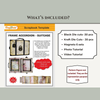Accordion Suitcase 2pk Blanks | Black + Kraft