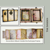 Accordion Suitcase 2pk Blanks | Black + Kraft