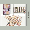 Flip Flap Gatefold 2pk Blanks | Black + Kraft