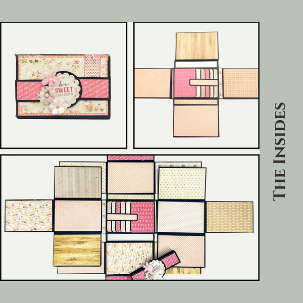 Expanding Folio Scrapbook Blanks | Kraft