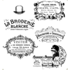 Victorian 6x8 Clear Stamp Set | Taylor Made Journals