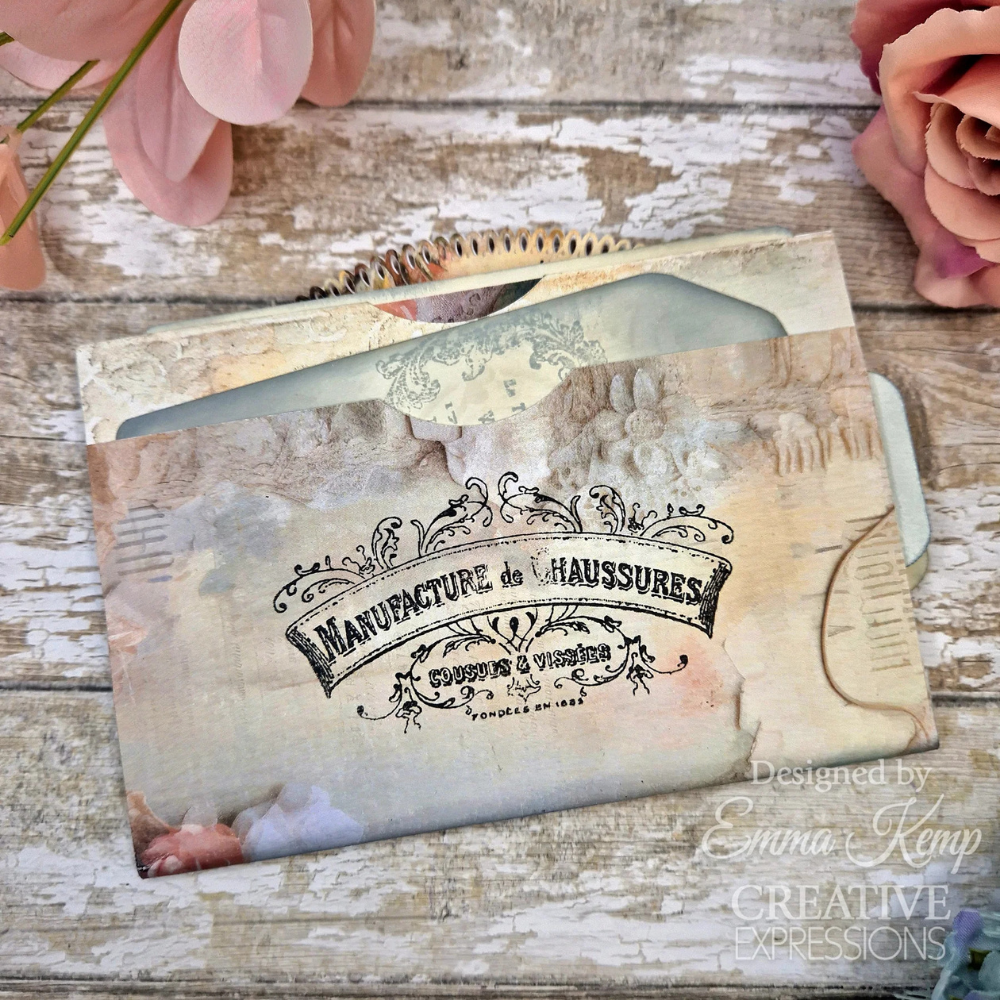Victorian 6x8 Clear Stamp Set | Taylor Made Journals