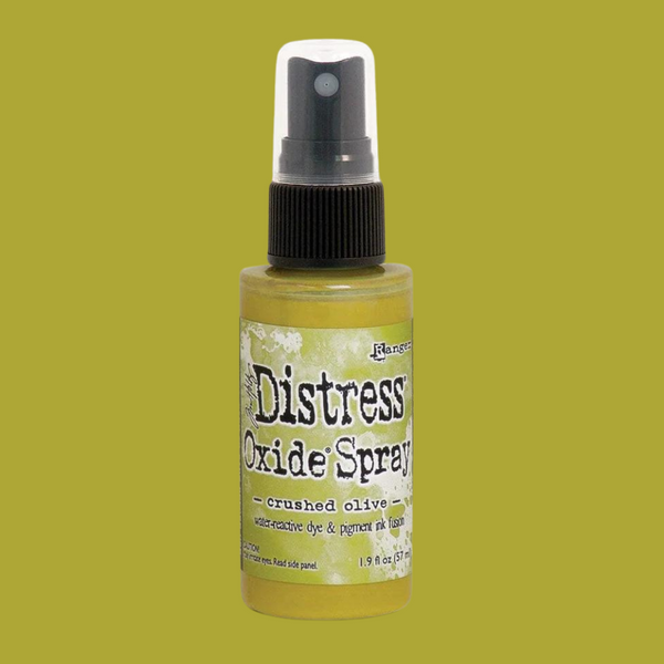 #26 Crushed Olive Distress Oxide Spray