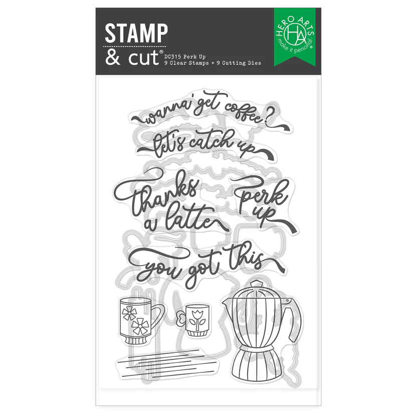 Perk Up Stamp + Cut Set