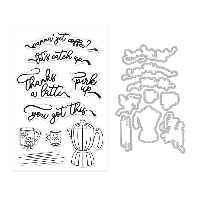 Perk Up Stamp + Cut Set