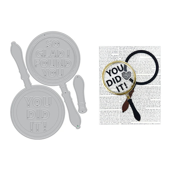 Magnifying Glass Die Set | Case Closed