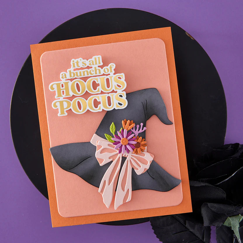 Spooky Season Letterpress & Foil + Die Set | Hocus Pocus Collection