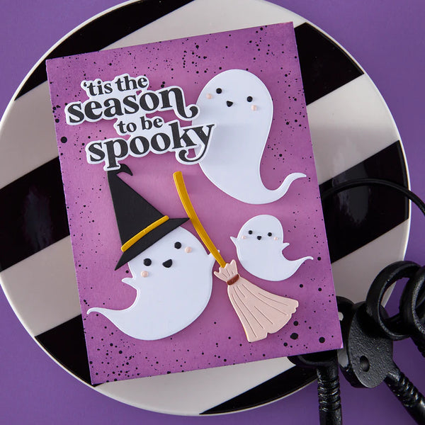 Spooky Season Letterpress & Foil + Die Set | Hocus Pocus Collection