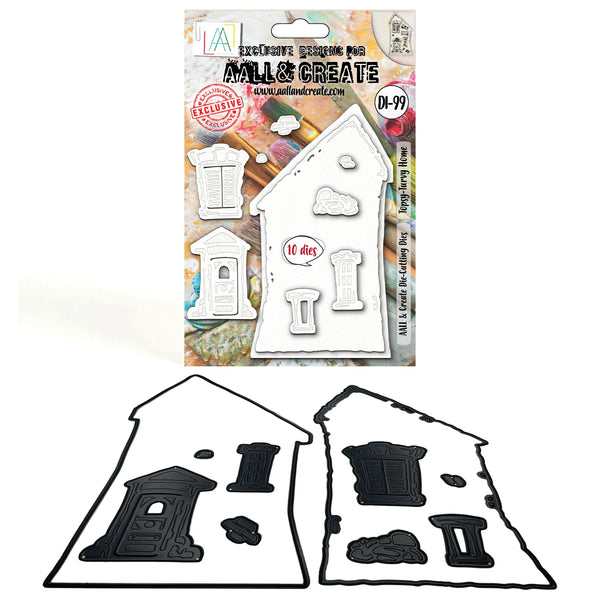 {back soon!} Topsy Turvy Home Die Set No. 99