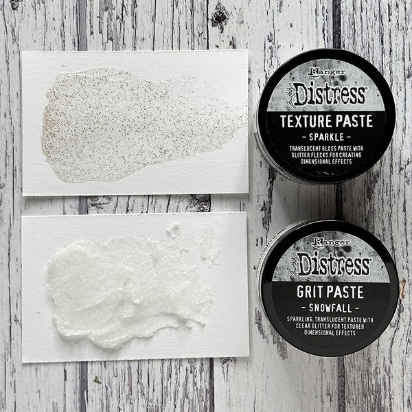 Snowfall Grit Paste {Tim Holtz Distress}