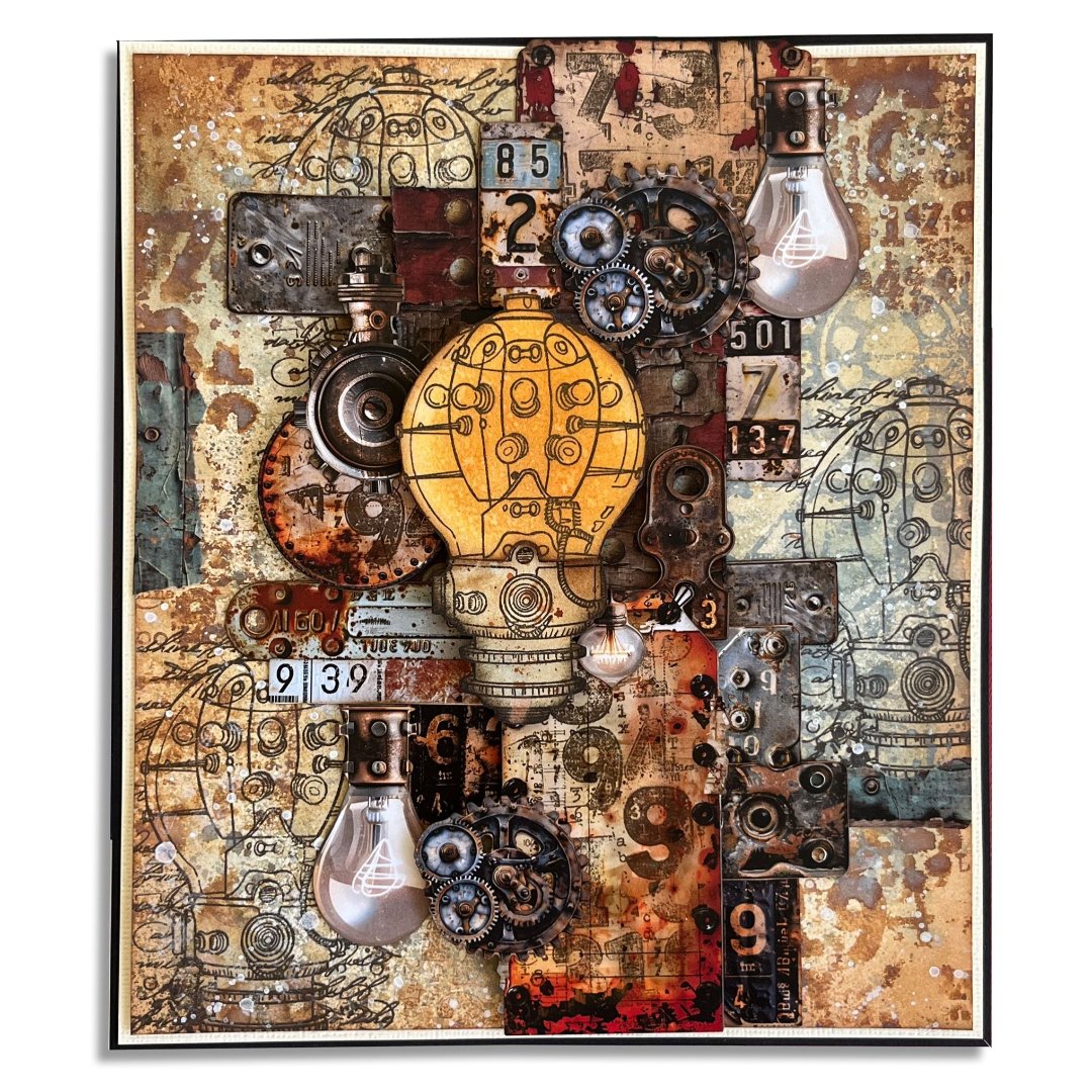 Bolted Borders Layer-it-Up Washi Tape No. 106 | Steampunk Essentials
