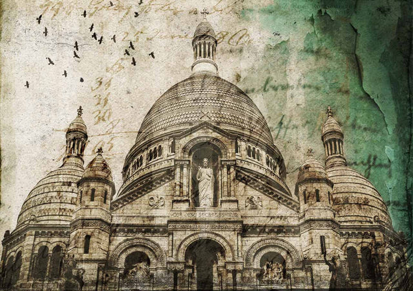 Papier de Riz Cathédrale A3