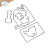 Rabbit Hole Stamp + Die Set {clearance}
