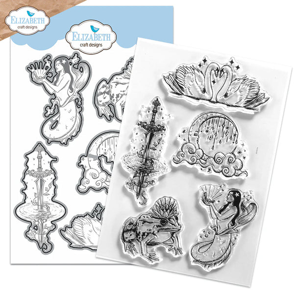 Enchanted Lake Stamp + Die Set