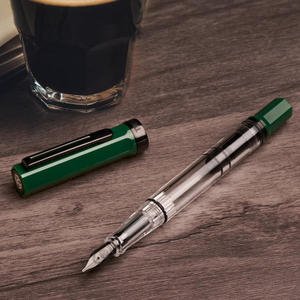 {back soon!} Irish Green Eco Fountain Pen w/ Onyx Nib