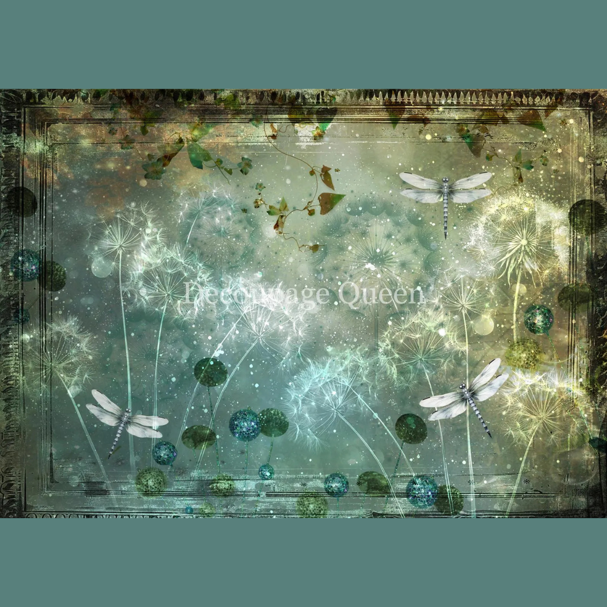 Dandelion Wishes A4 or A3 Decoupage Rice Paper