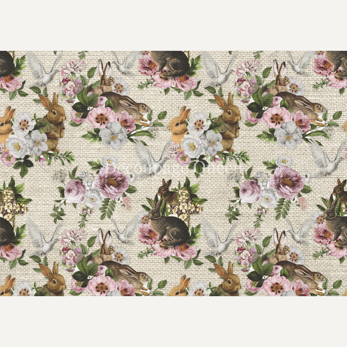 Easter Celebration A4 Decoupage Rice Paper
