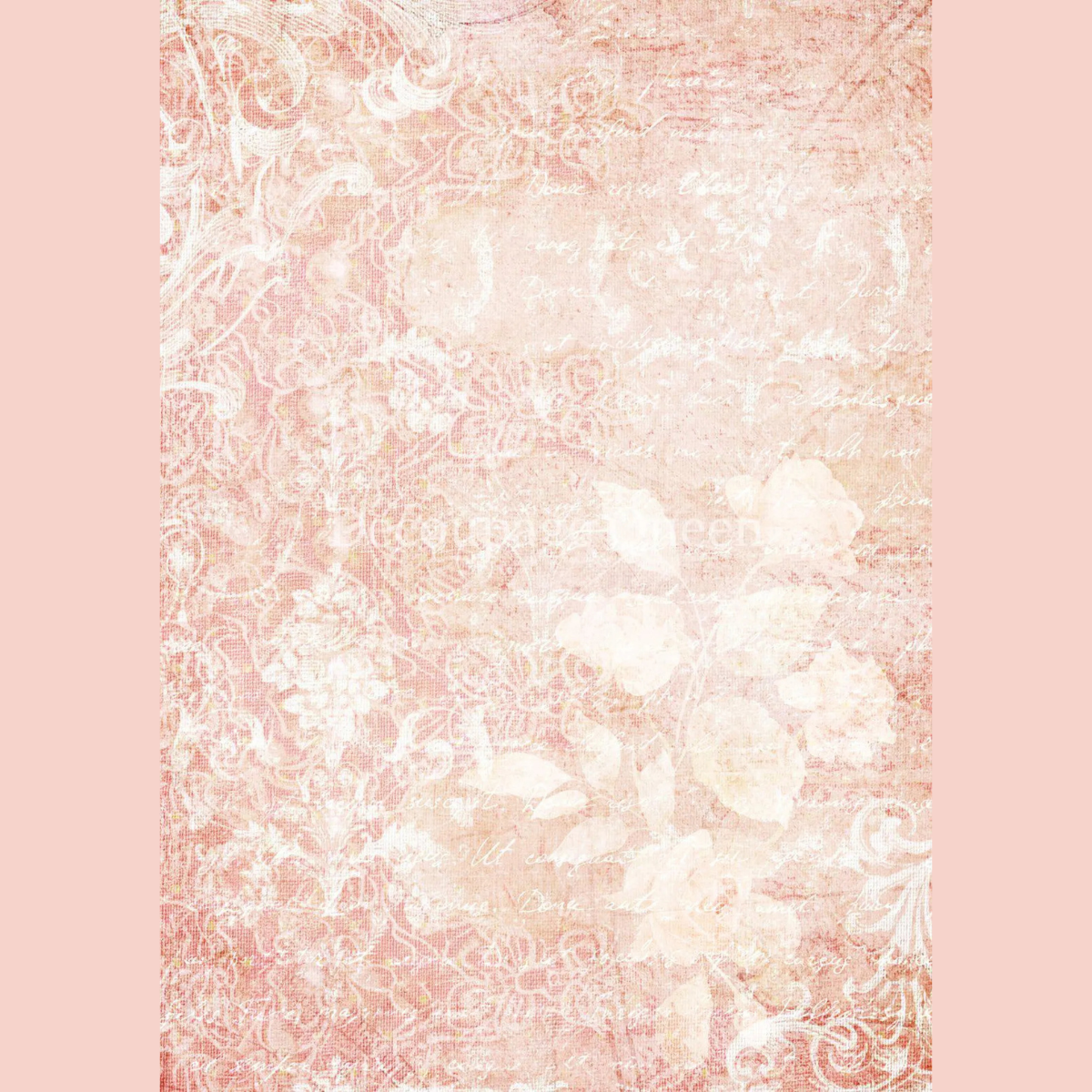Pink Textures A4 or A3 Rice Paper