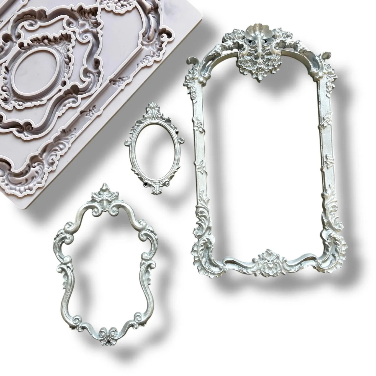 Antique Frames Silicone Mould | Limited Edition