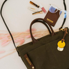 Dot Signature Canvas + Leather Handbag {clearance}