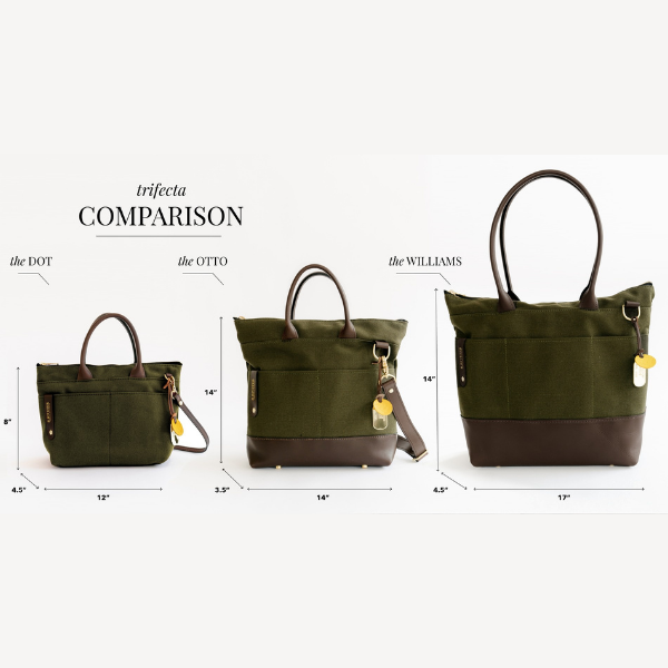 Dot Signature Canvas + Leather Handbag {clearance}