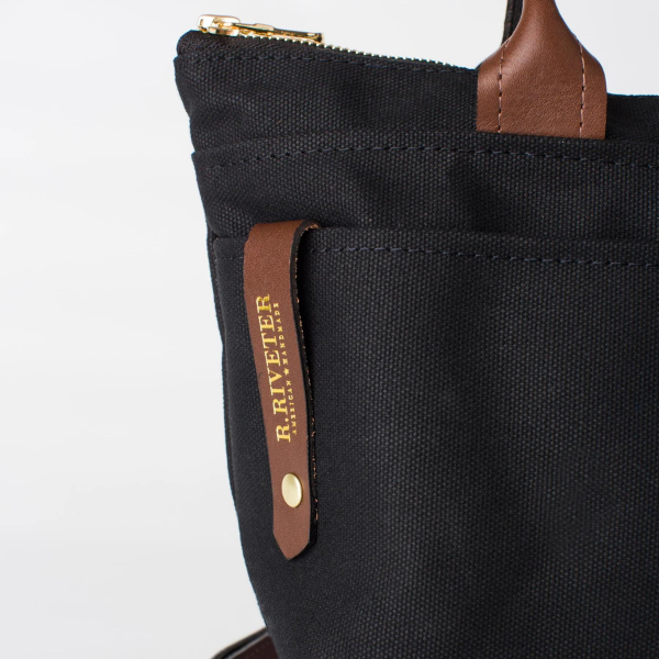 Dot Signature Canvas + Leather Handbag {clearance}