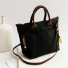 Dot Signature Canvas + Leather Handbag {clearance}