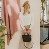 Dot Signature Canvas + Leather Handbag {clearance}