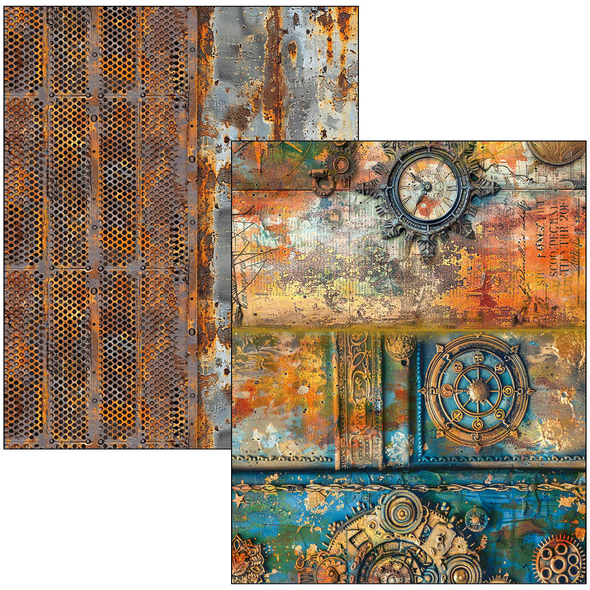 {back soon!} Past Time A4 Maxi Mixed Media Book