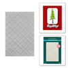Argyle Plaid 3D Embossing Folder | Home for the Holidays