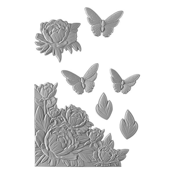 Blooming Butterflies 3D Emboss + Cut Folder | Vivid Expressions