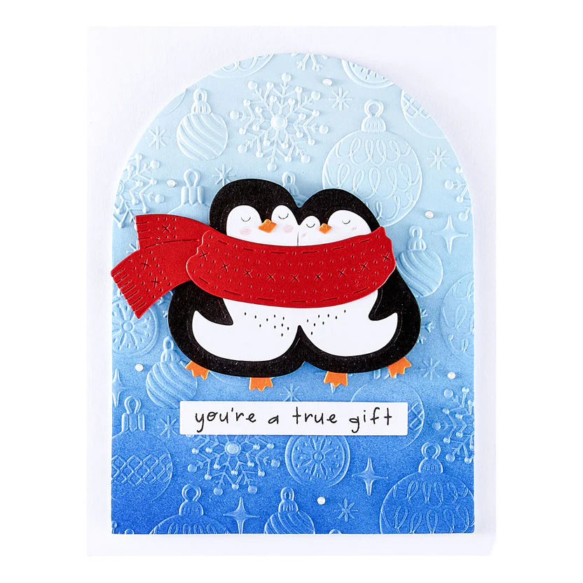 {coming soon!} Season Sparkles 3D Embossing Folder | Merry Mischief
