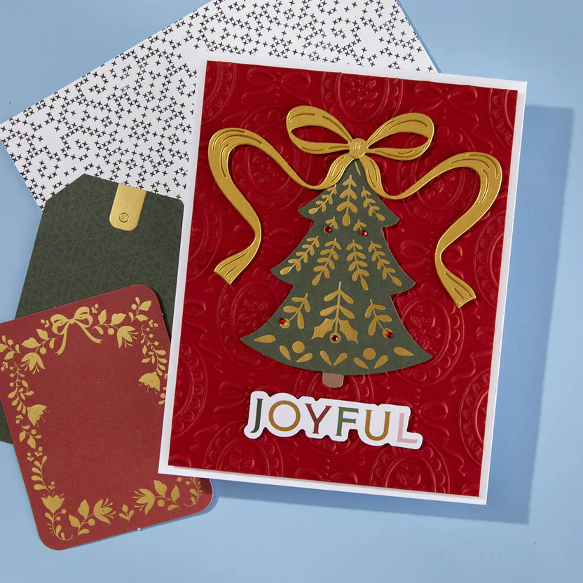 Christmas Cameos 3D Embossing Folder | Merry Moments Collection