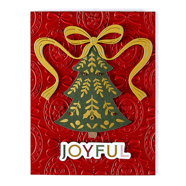 Christmas Cameos 3D Embossing Folder | Merry Moments Collection