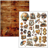 {back soon!} Past Time A4 Maxi Mixed Media Book