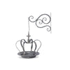 Hanging Crown Bird Feeder with Metal Wall Bracket {Special Order}