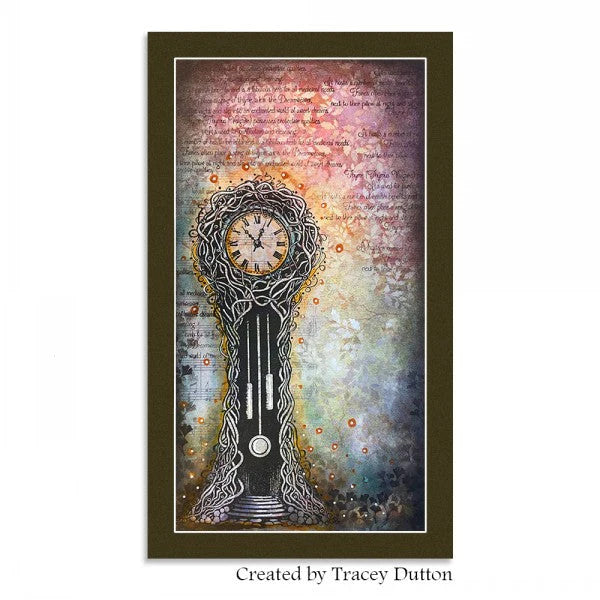 Grandfairy Clock Clear Stamp