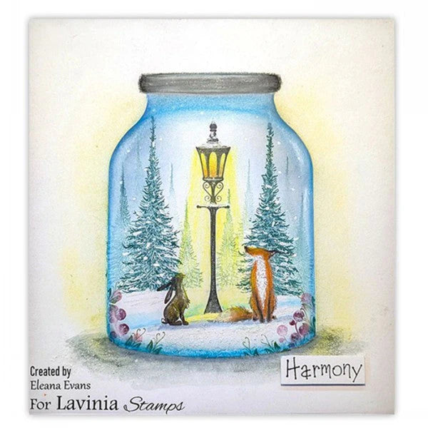 Street Light Clear Stamp
