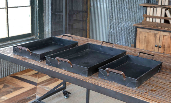 Metal Office Trays | Set of 3 {Special Order}