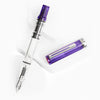 {back soon!} Transparent Purple Eco Fountain Pen